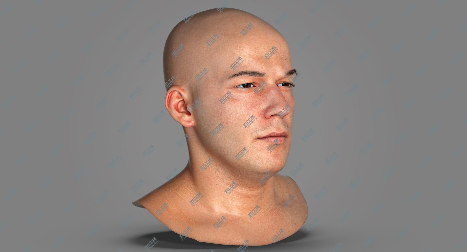 images/goods_img/202105073/3D PBR Marcus Real  Human Head Nasolabial Deepener AU11/2.jpg